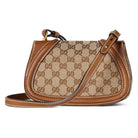 Gucci Schultertasche Damen Blondie Mini Beige/Dunkelbraun 815700-HAAKG-9755