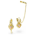 Swarovski Ohrringe Damen Idyllia Herz Schlüssel Rosa 5737294