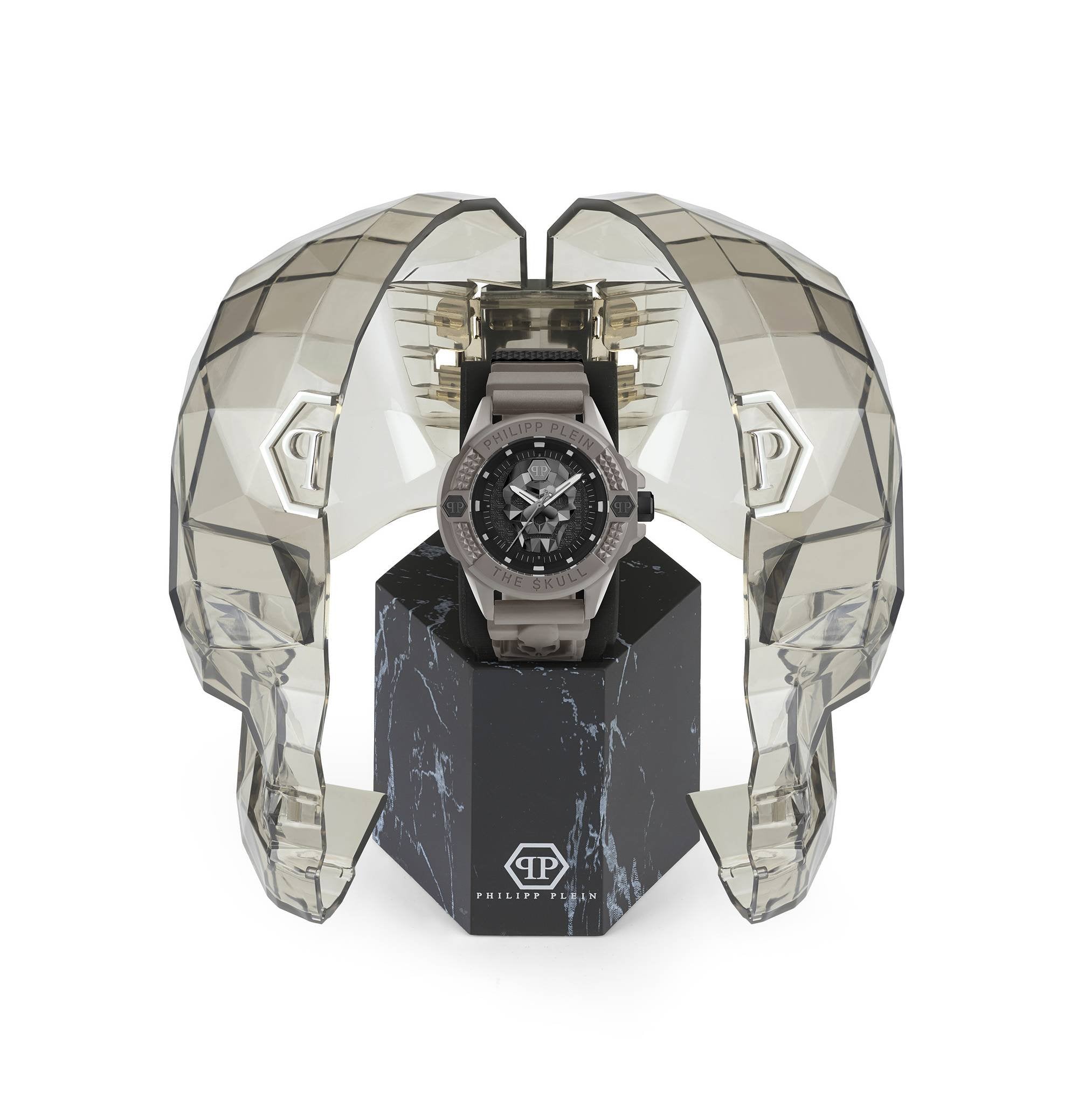 Philipp Plein Herrenuhr The $kull Ecoceramic