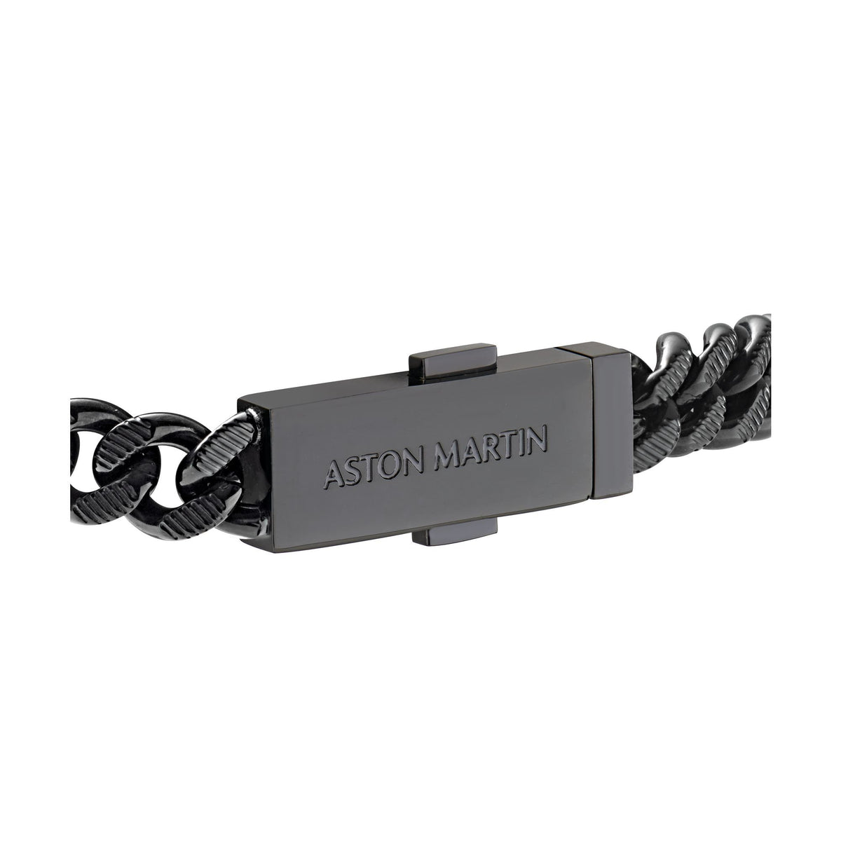 Aston Martin Armband Herren AML ICON Edelstahl Schwarz MJIUF5BM3