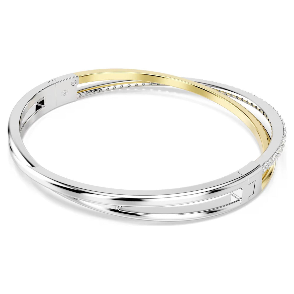 Swarovski Armreif Damen Hyperbola Silber Gold 5689721