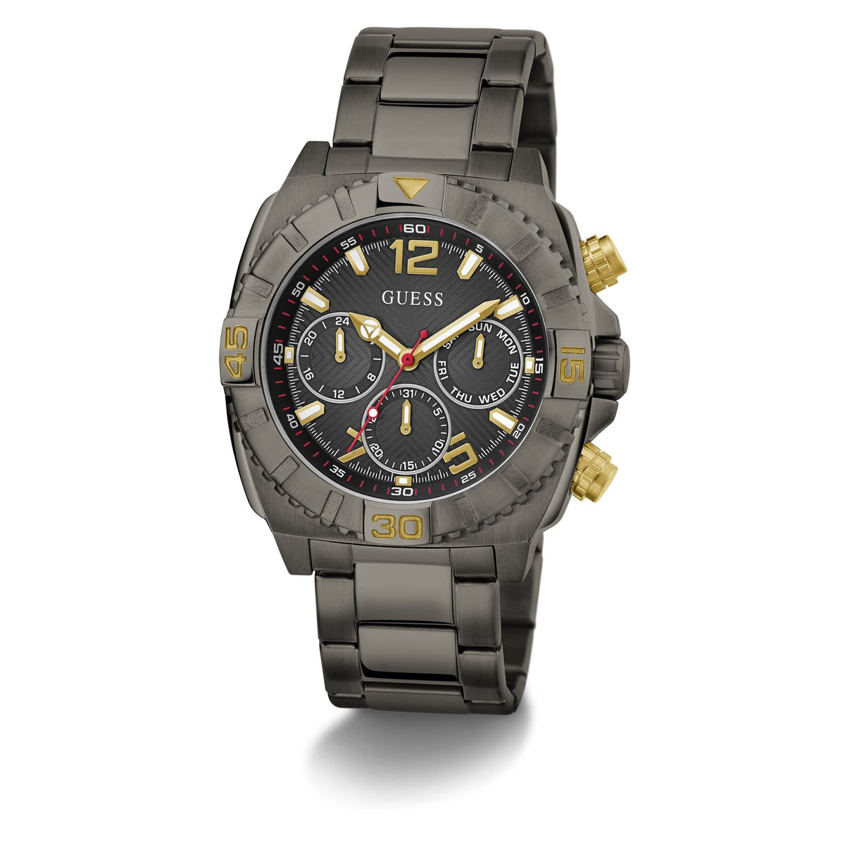 Guess Herren Multifunkions Armbanduhr Traction