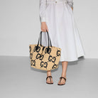 Gucci Tasche Unisex GG Small Shopper Beige 818222-9AAGM-8763