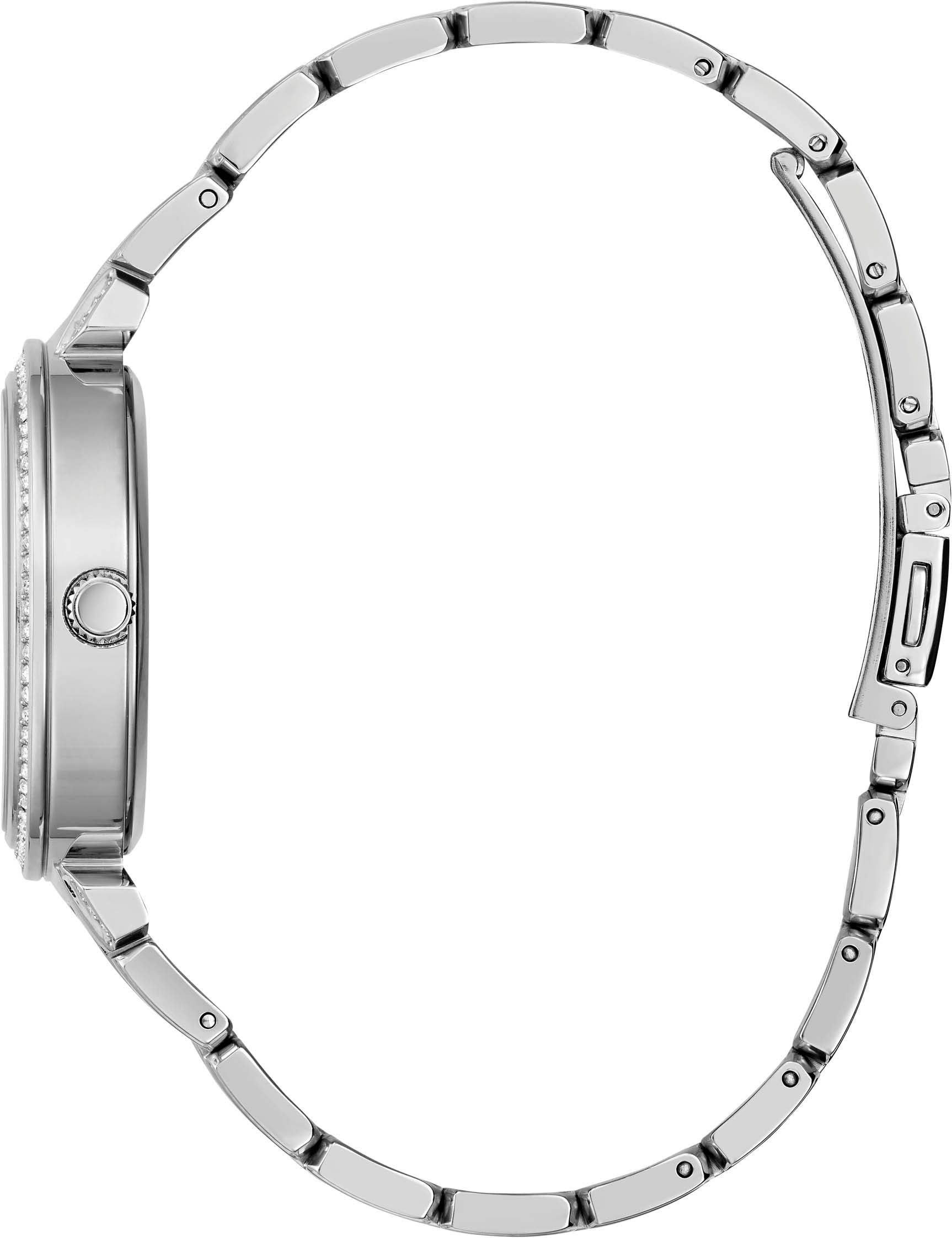 GUESS Damenuhr Quarzuhr GW0528L1  Edelstahlgehäuse und Armband