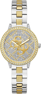 GUESS Analog Watch Damen Ladies 2-Tone Analog Watch Bicolor GW0944L3