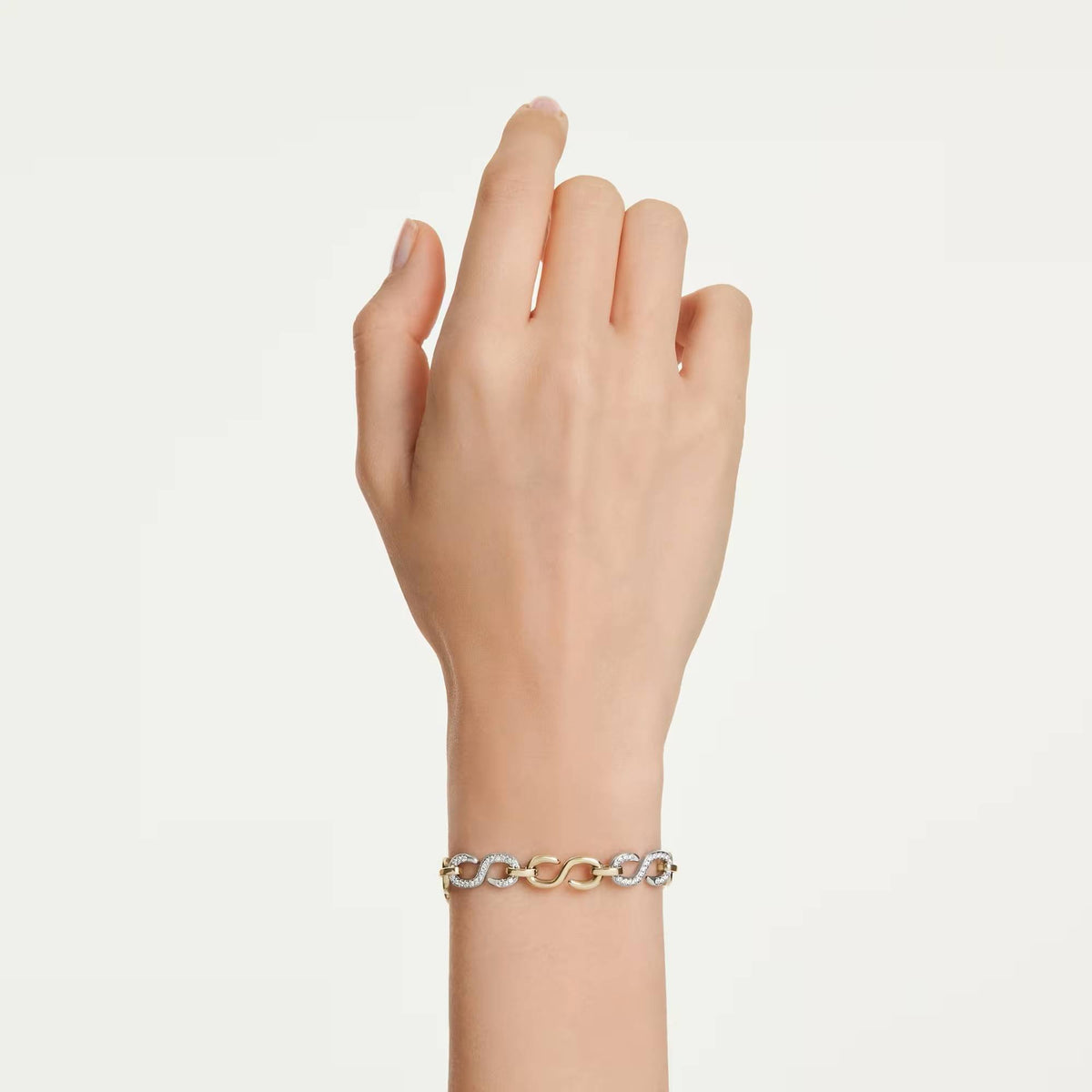 Swarovski Armband Unisex Dextera Rundschliff Weiß Metallmix 5741792