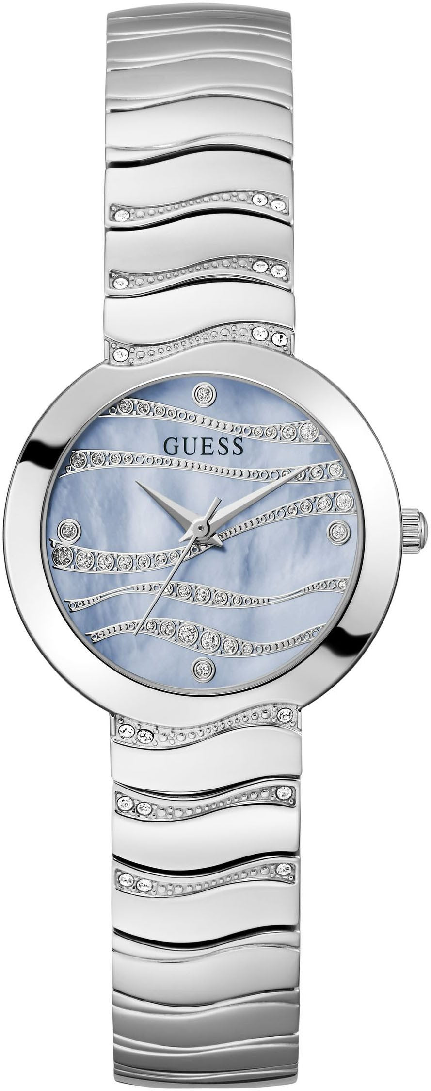 Guess Armbanduhr Damen (Ladies) Laguna Silber GW0871L1