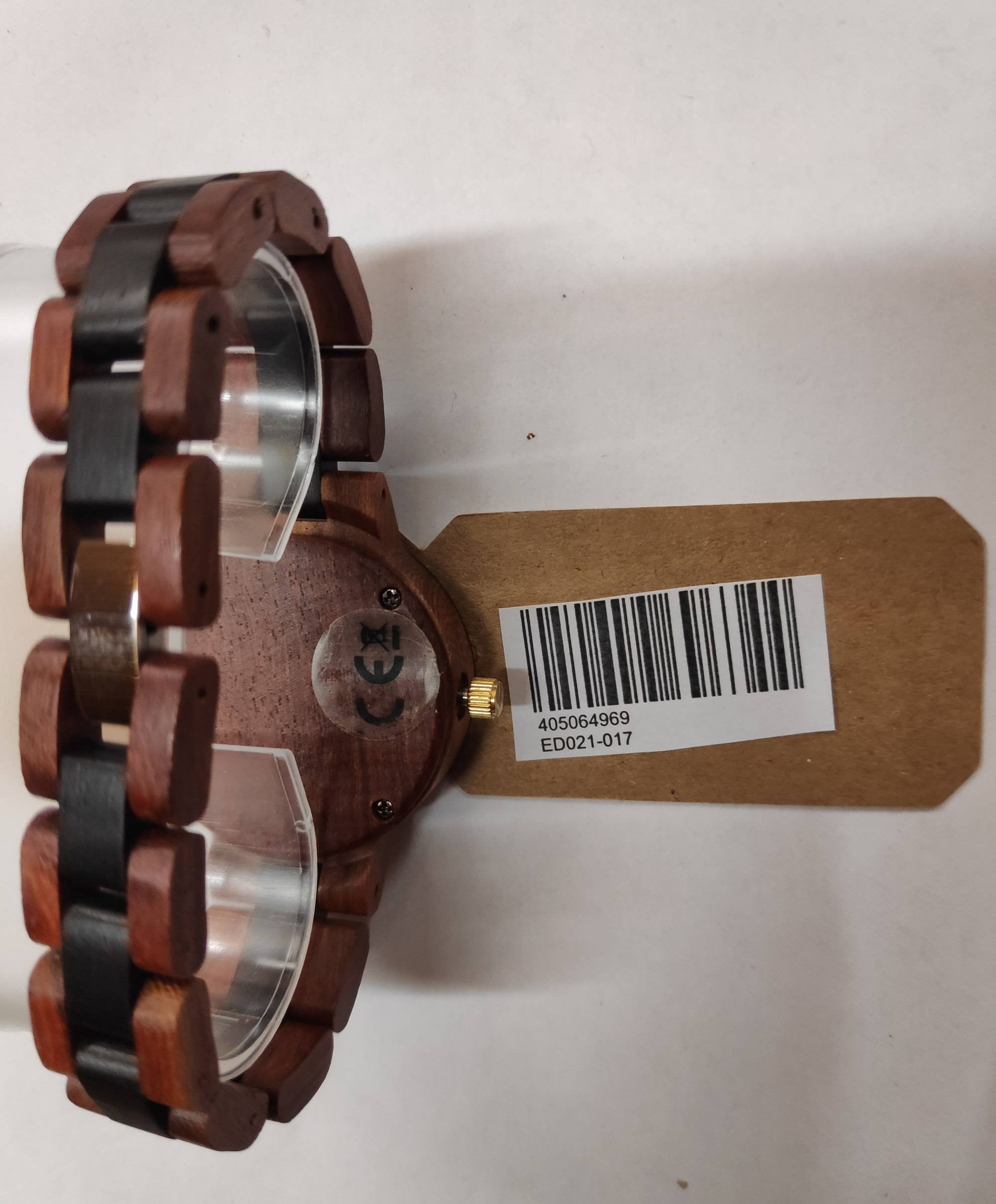 Edenhölzer Damen Armbanduhr Hardlex Virgin Gorda Datumsanzeige