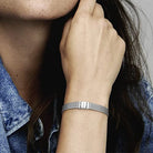 PANDORA Damen-Schildarmband 925_Sterling_Silber 597712-19