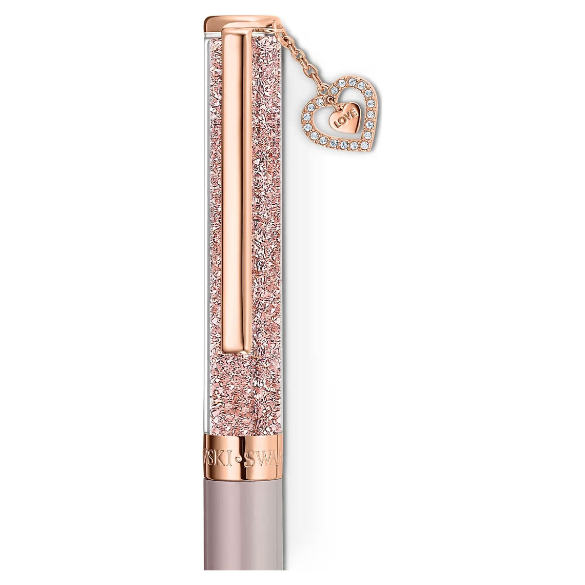 SWAROVSKI Kugelschreiber für Damen Roséfarben Herz CRYSTALLINE  5527536