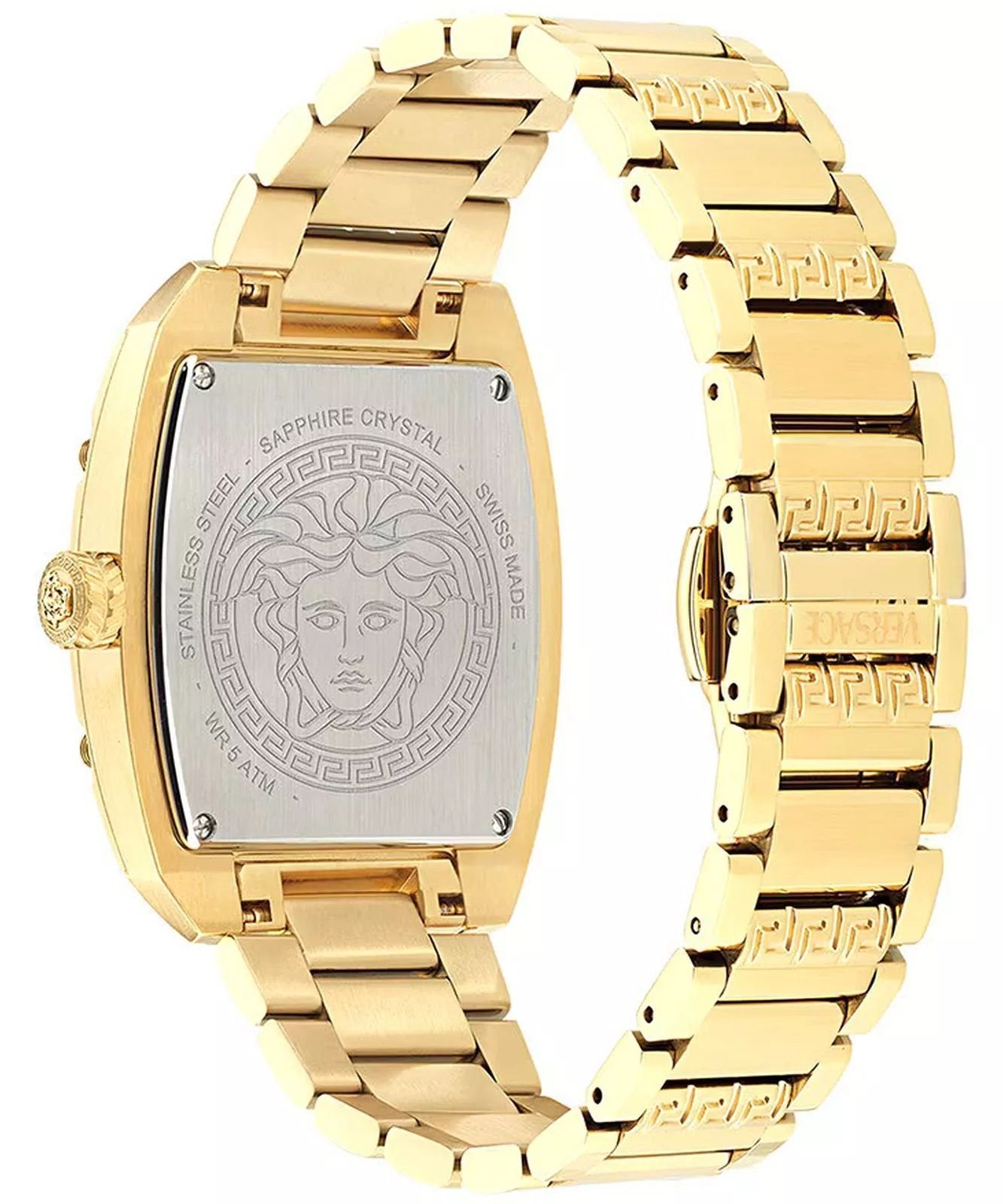 Versace Damenuhr Dominus Lady Gold/Schwarz VE8K00524