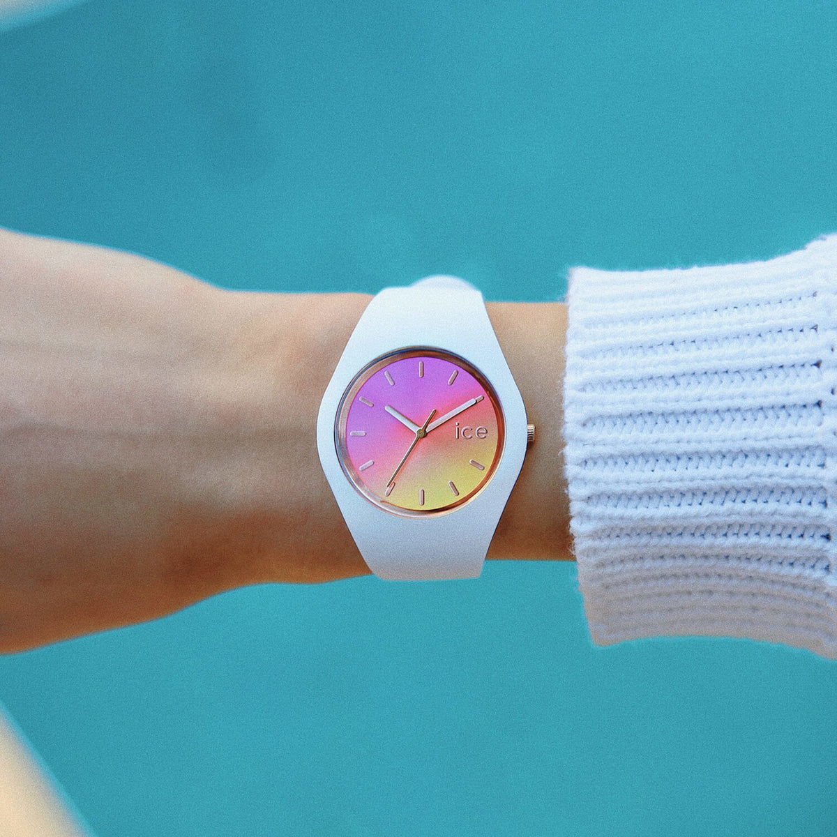 Ice Watch Damenuhr Ice Sunset California Weiß 015750