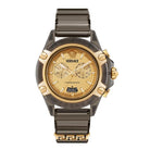 Versace Unisex Chronograph New Icon Active 44 mm Anthrazit/Goldfarben VE8P01025