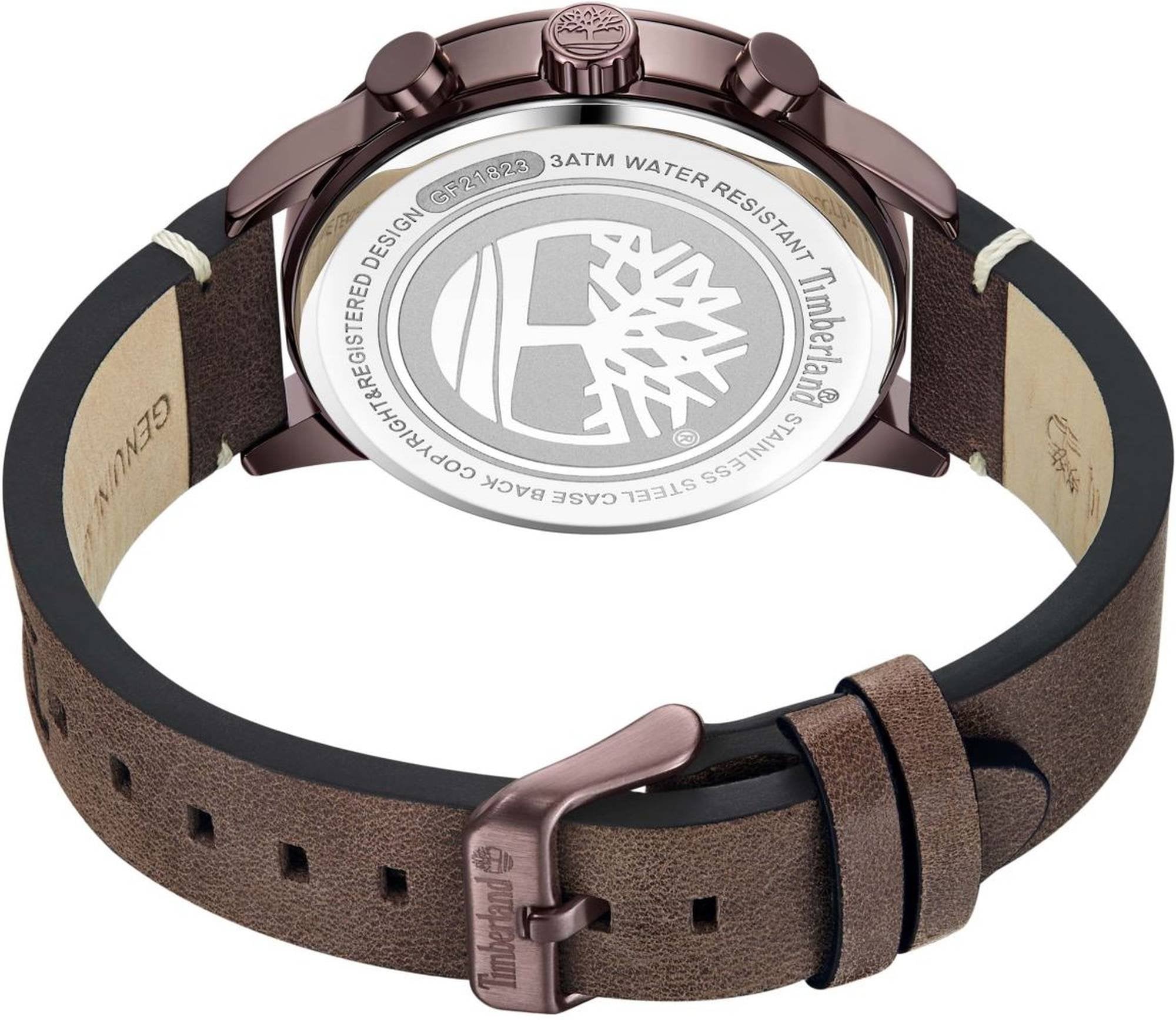 Timberland Armbanduhr Herren Middlesex Braun TDWGF2182303