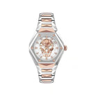 Philipp Plein Damen Uhr „The Skull Spikes Lady“ PWADA0624 Roségold / Silber 40 mm