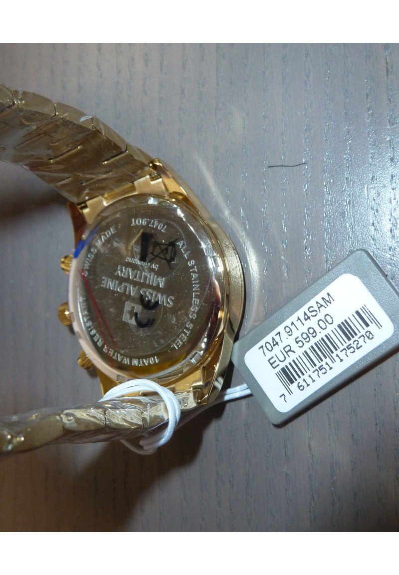 Swiss Alpine Military Herren Armbanduhr 7047.9114