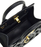 Salvatore Ferragamo Handtasche Damen Gancini Schwarz 214297 759405