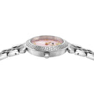 Versace Armbanduhr Damen Daphnis Rest Silber Hellrosa VEOCA0725