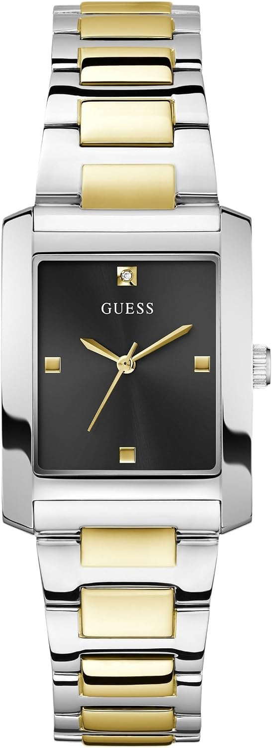 Guess Armbanduhr Damen Bonnie Analog Bicolor Silber Gold GW0876L3