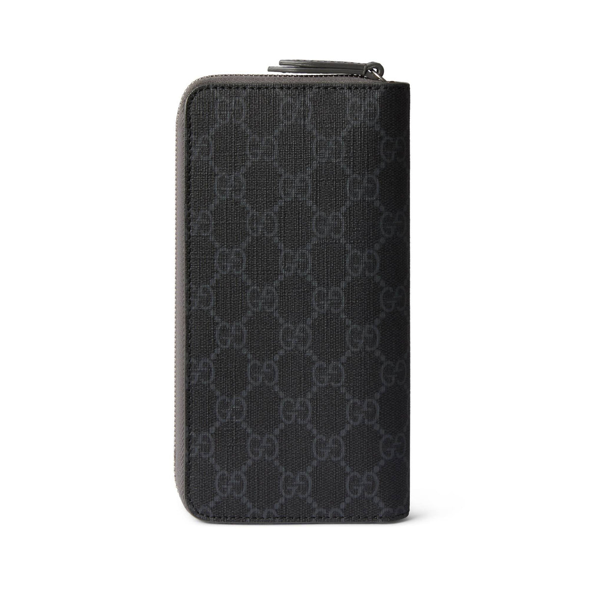 Gucci Geldbörse Herren Bi Color Zip Around Wallet Schwarz 822051-FACQC-1048
