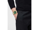 Versace Armbanduhr Herren V Dome Bicolor Silber Gold VE8E00524