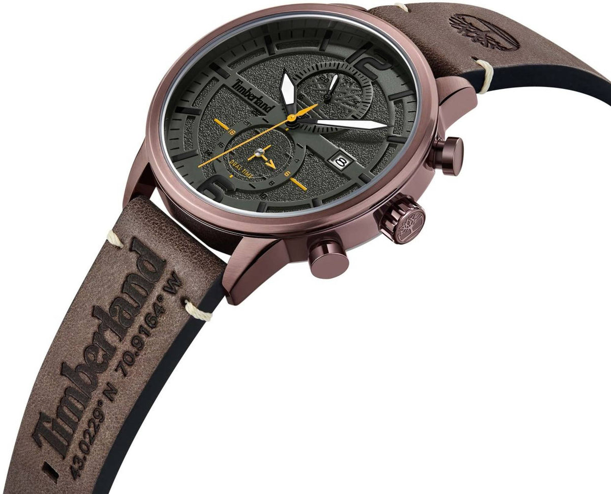 Timberland Armbanduhr Herren Middlesex Braun TDWGF2182303