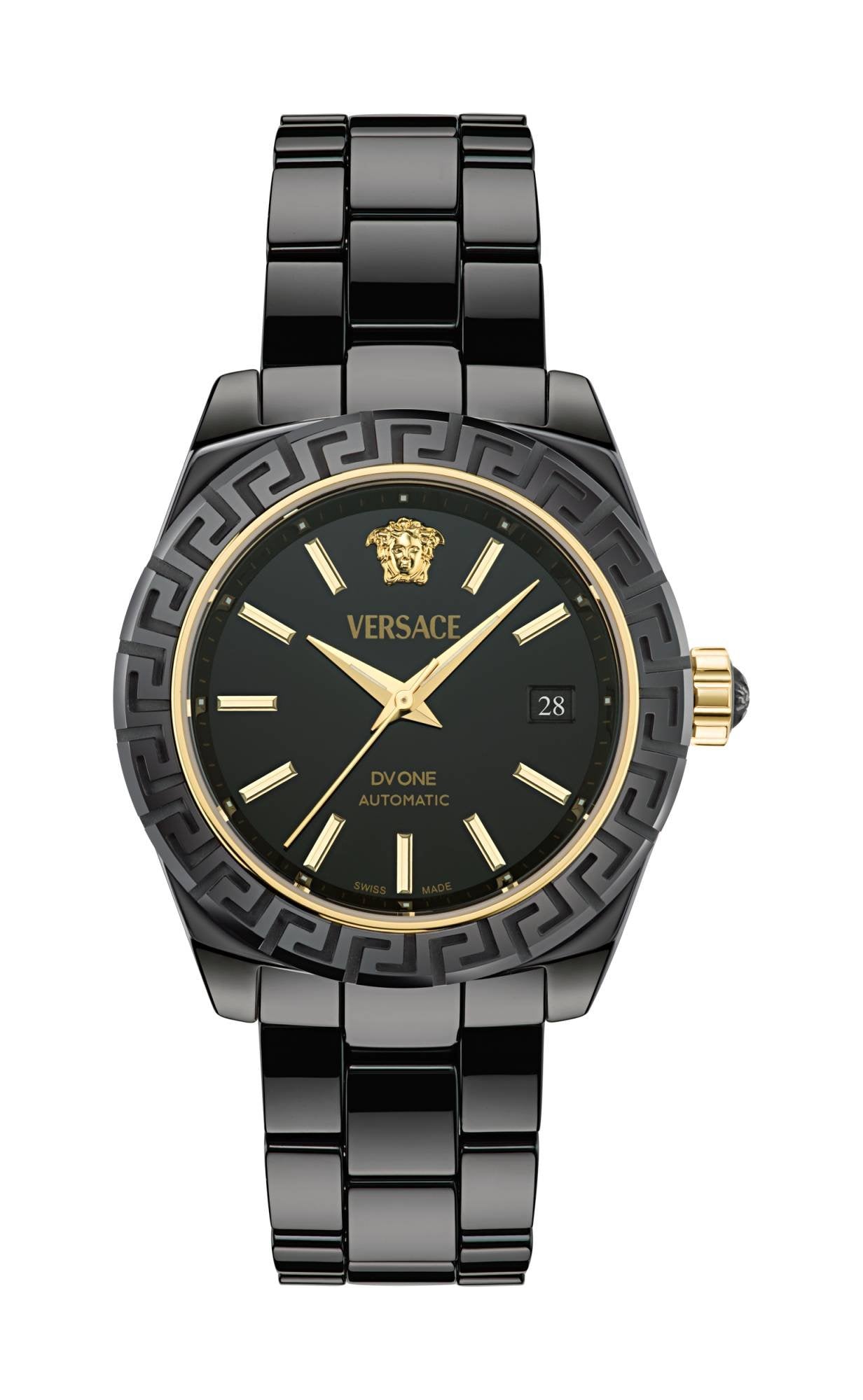 Versace Damenuhr Automatikuhr DV ONE AUTOMATIC Schwarz VE6B00123