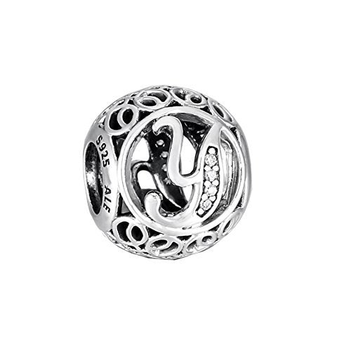 PANDORA - Charm Vintage Buchstabe Y, 791869CZ