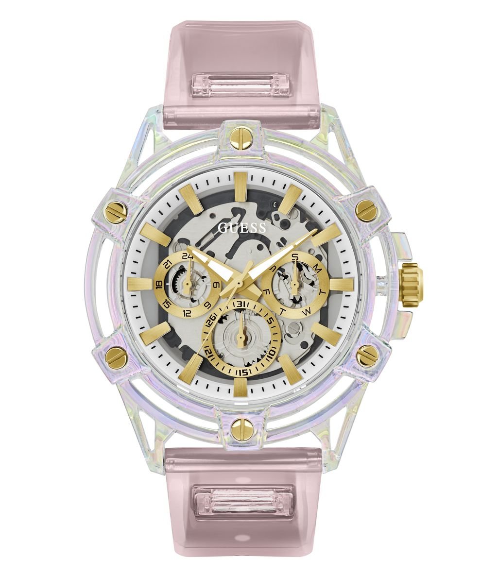 Guess Herren Armbanduhr rosa Tucker GW0806G4