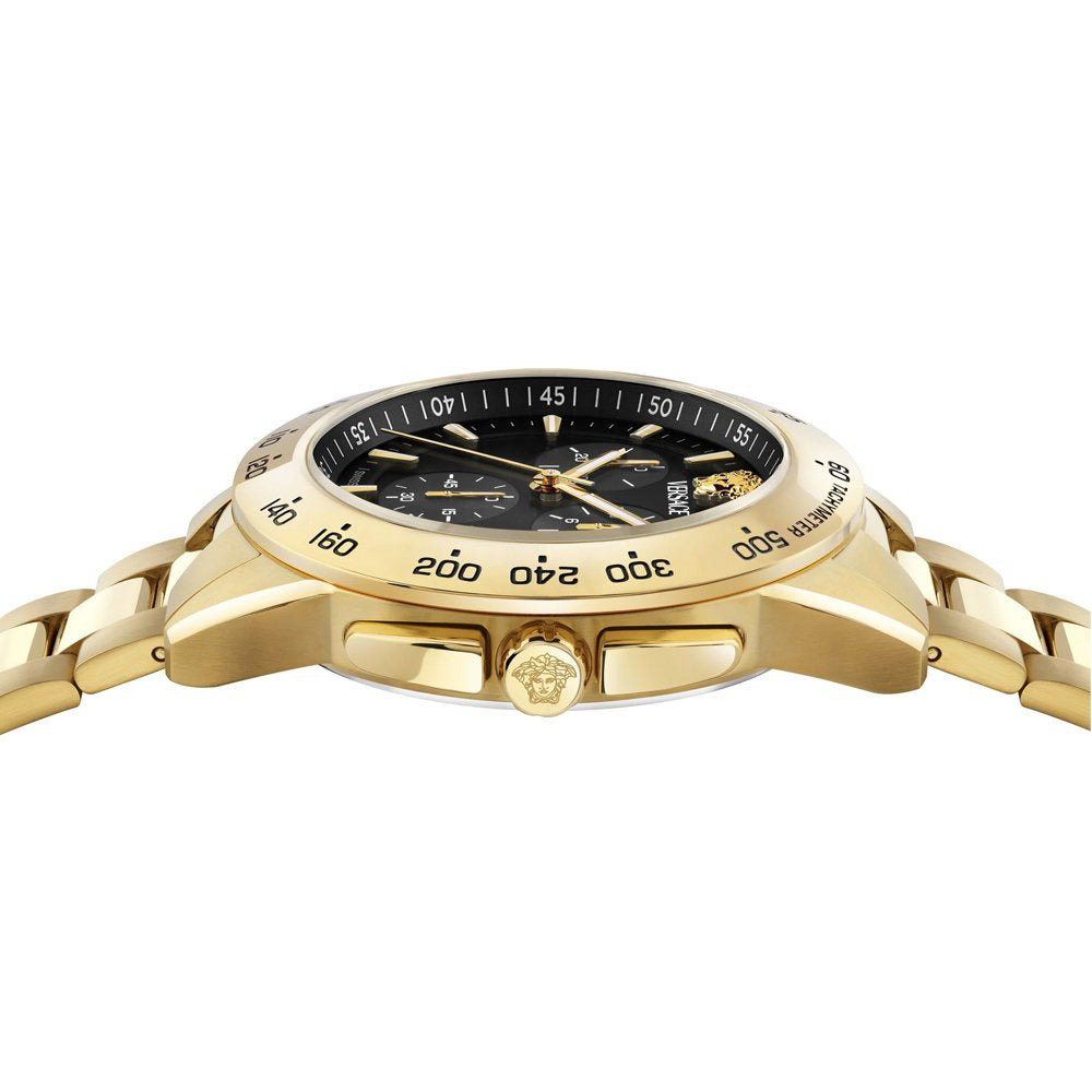 Versace Uhr Herren V‑Sport Chrono Gold/Schwarz VEKIA0725