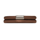 Endless Jewelry Damen Leder Armband Bronze Metallic Braun 1006