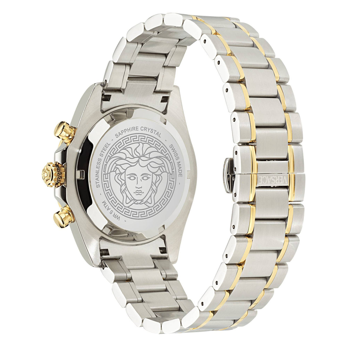 Versace Armbanduhr Herren Chrono X Bicolor Grün VE9K01024