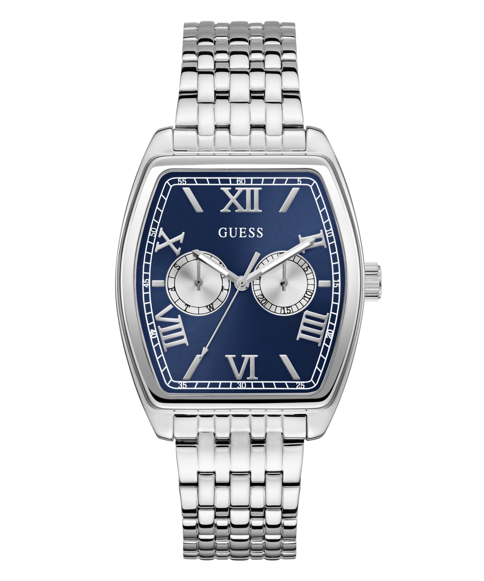 Guess Armbanduhr Herren Gabriel Silber GW0975G1