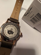 Thomas Sabo Herren Armbanduhr Rebel at heart 46 mm Armband Leder WA0314-266-205-46 MM