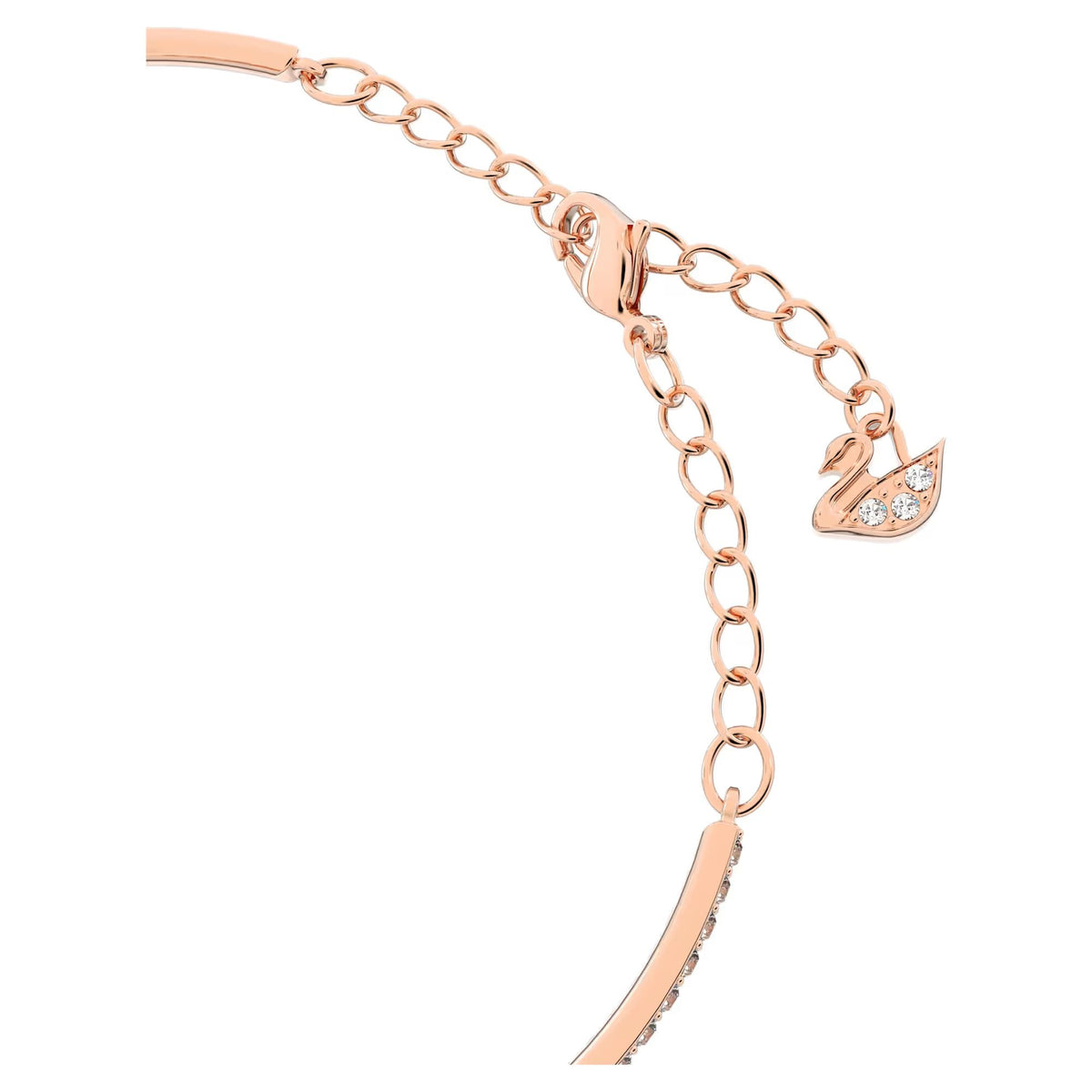 Swarovski Damen Armband Una Rundschliff Rot Roségold 5620553
