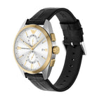 Emporio Armani Herren Armbanduhr Chronograph Claudio Schwarz/Silber AR11498