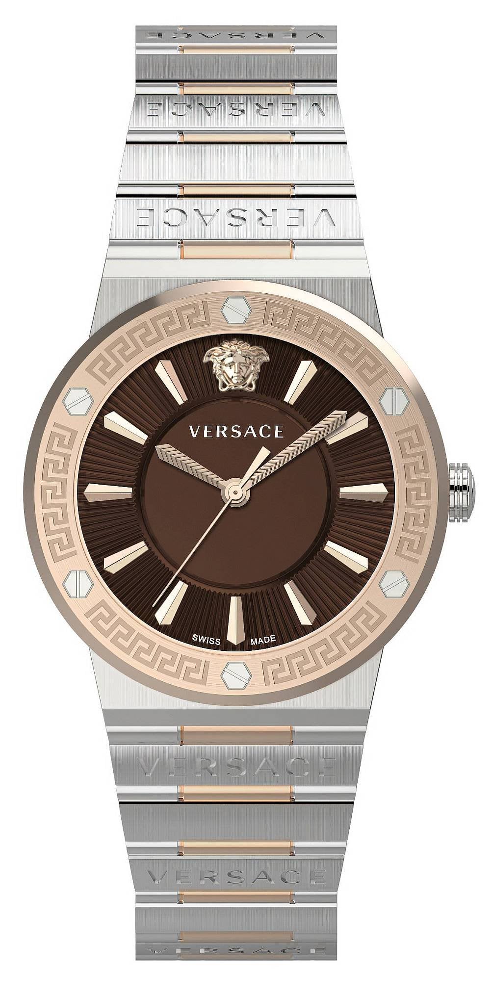 Versace Damen Armbanduhr Greca Logo VEVH01220