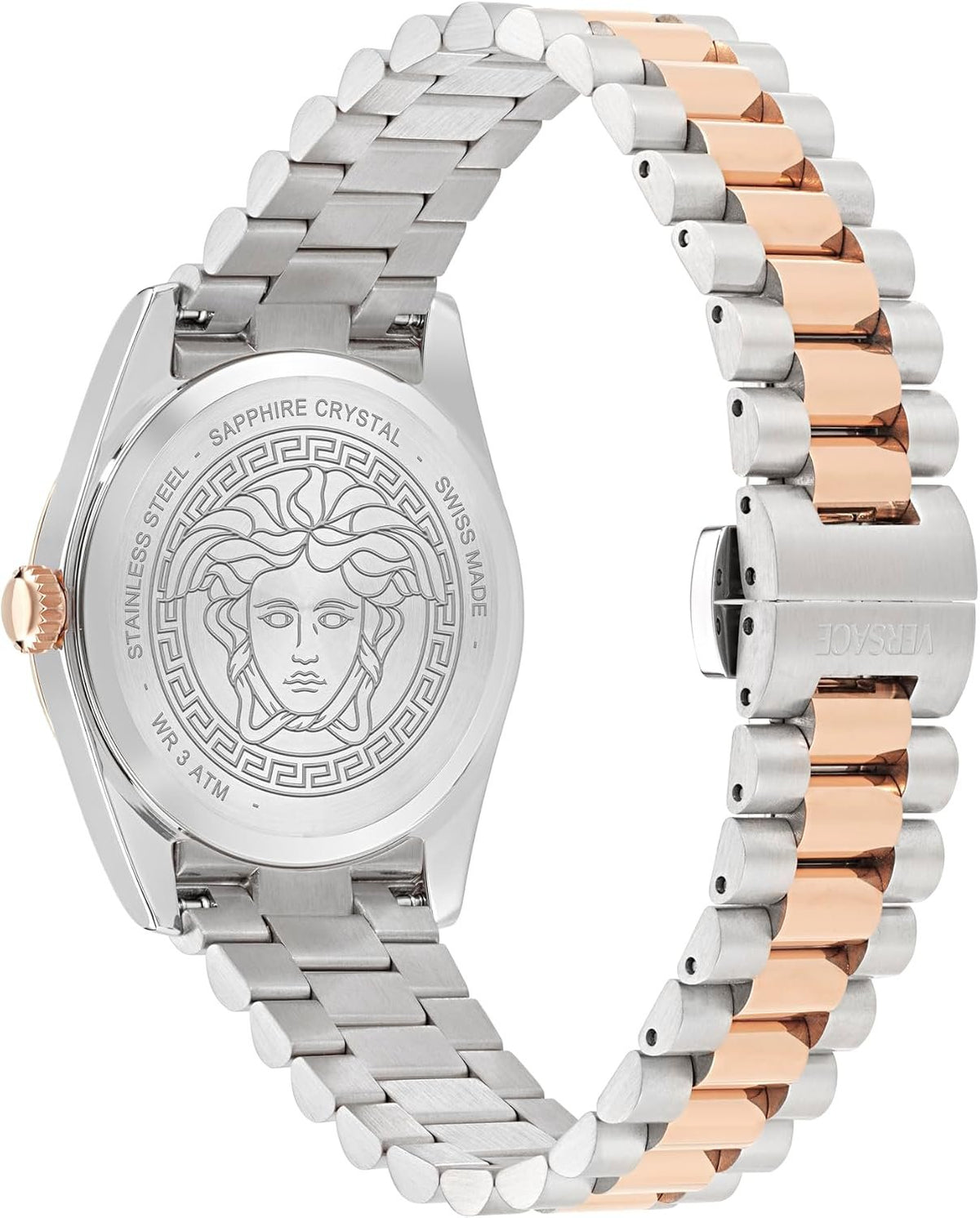 Versace Damen Analog Quarz Armbanduhr Millenium