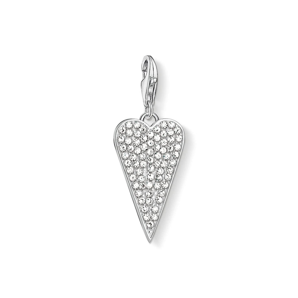 Thomas Sabo Charm-Anhänger Herz Pavé 1568-051-14