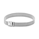PANDORA Damen-Schildarmband 925_Sterling_Silber 597712-19