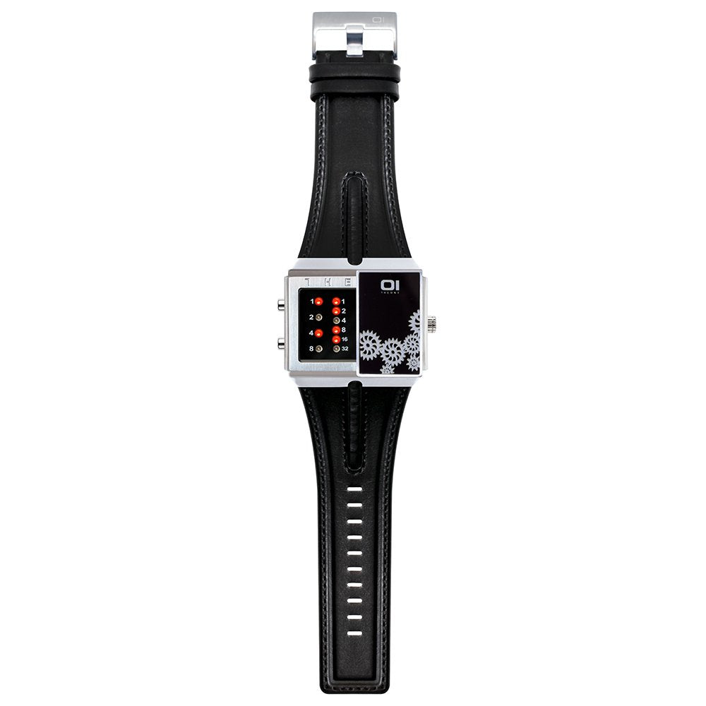 THE ONE Uhr Herren Binär-Armbanduhr Slider Watch SD126R1