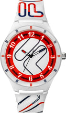 Fila Unisex Erwachsene Armbanduhr  FILASTYLE 44 mm  Armband Silikon 38-324
