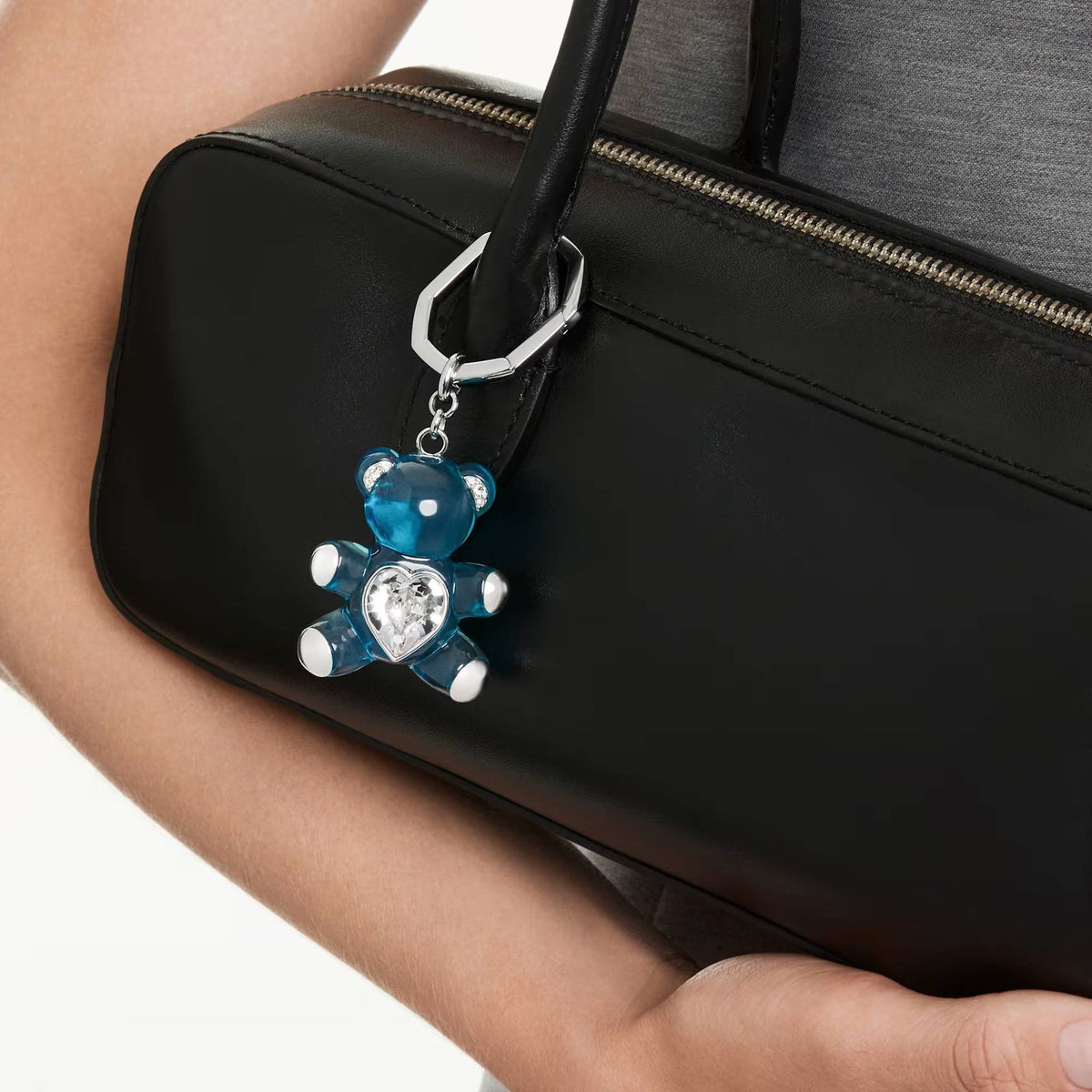 Swarovski Teddy Schlüsselanhänger blau 5733826