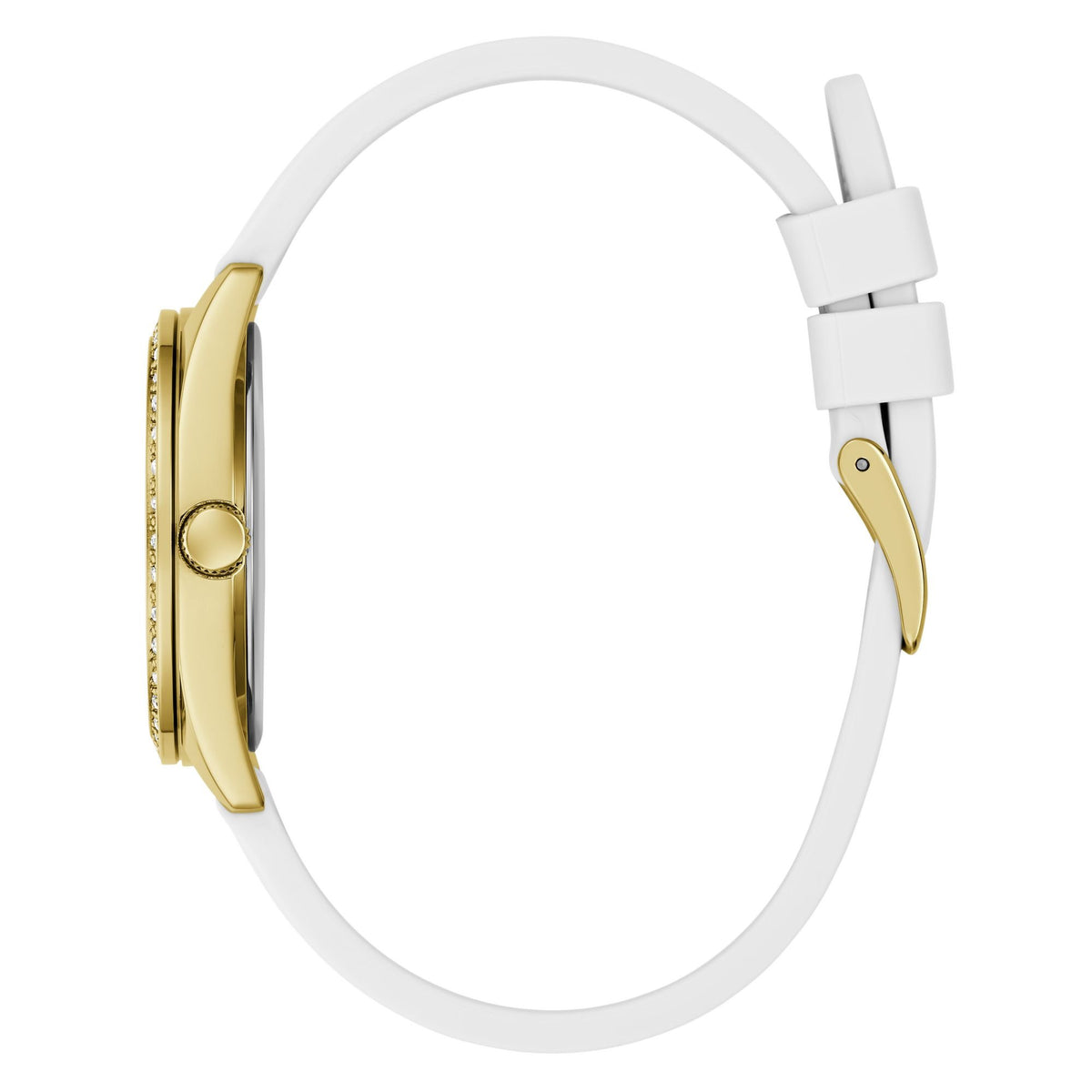 guess Armbanduhr Damen JOY Weiß GW1045L2