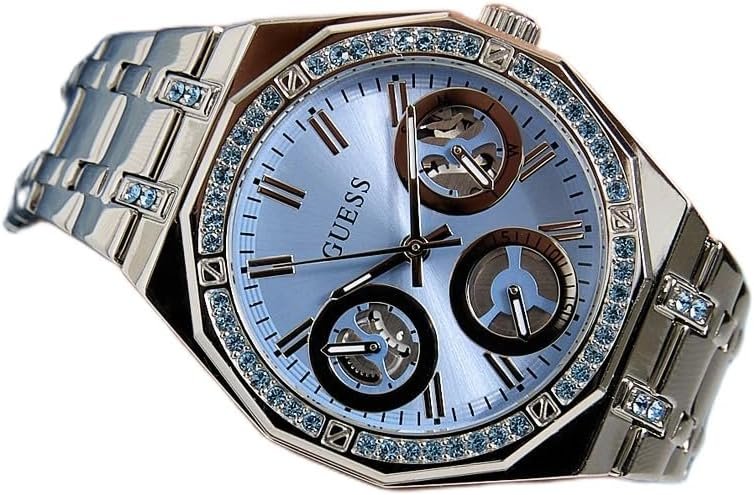GUESS Armbanduhr Damen Guess Quinn Silber GW1009L1
