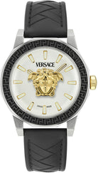 Versace Armbanduhr Unisex Medusa Deco Gent VE9I00124 Silber/Schwarz