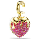 Swarovski Charm Damen Idyllia Herz Rosa Gold 5742953