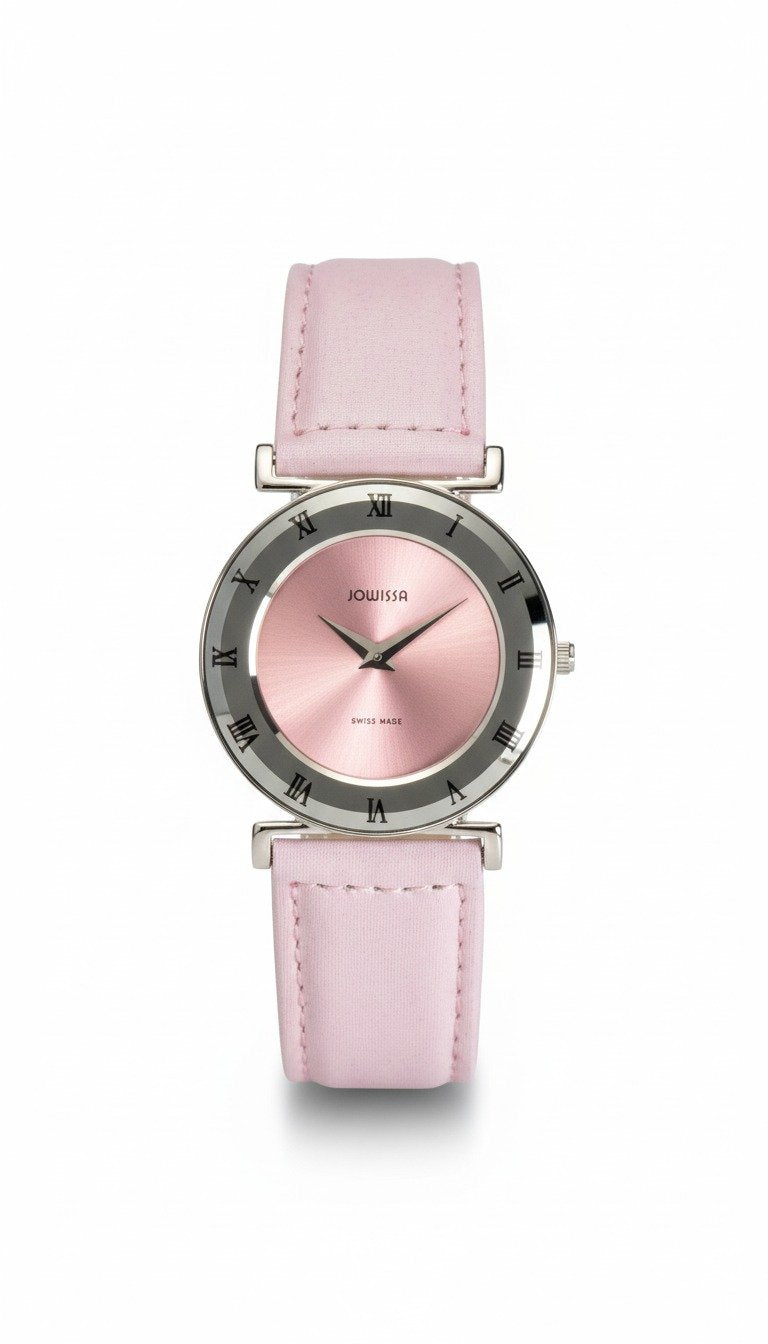 Jowissa Damen Armbanduhr Roma Pastell Rosa I.0893.M