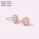 Pandora Damen-Ohrstecker 925 Sterlingsilber 280696CZ
