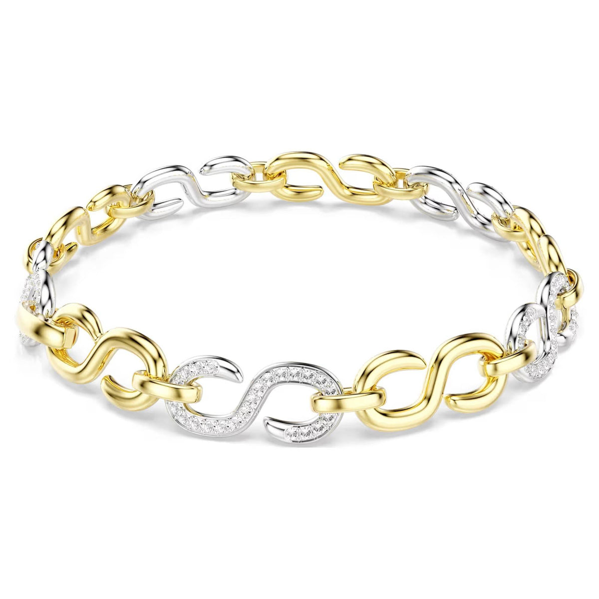 Swarovski Armband Unisex Dextera Rundschliff Weiß Metallmix 5741792